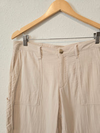 Neutral Gauze Straight Pants (8)