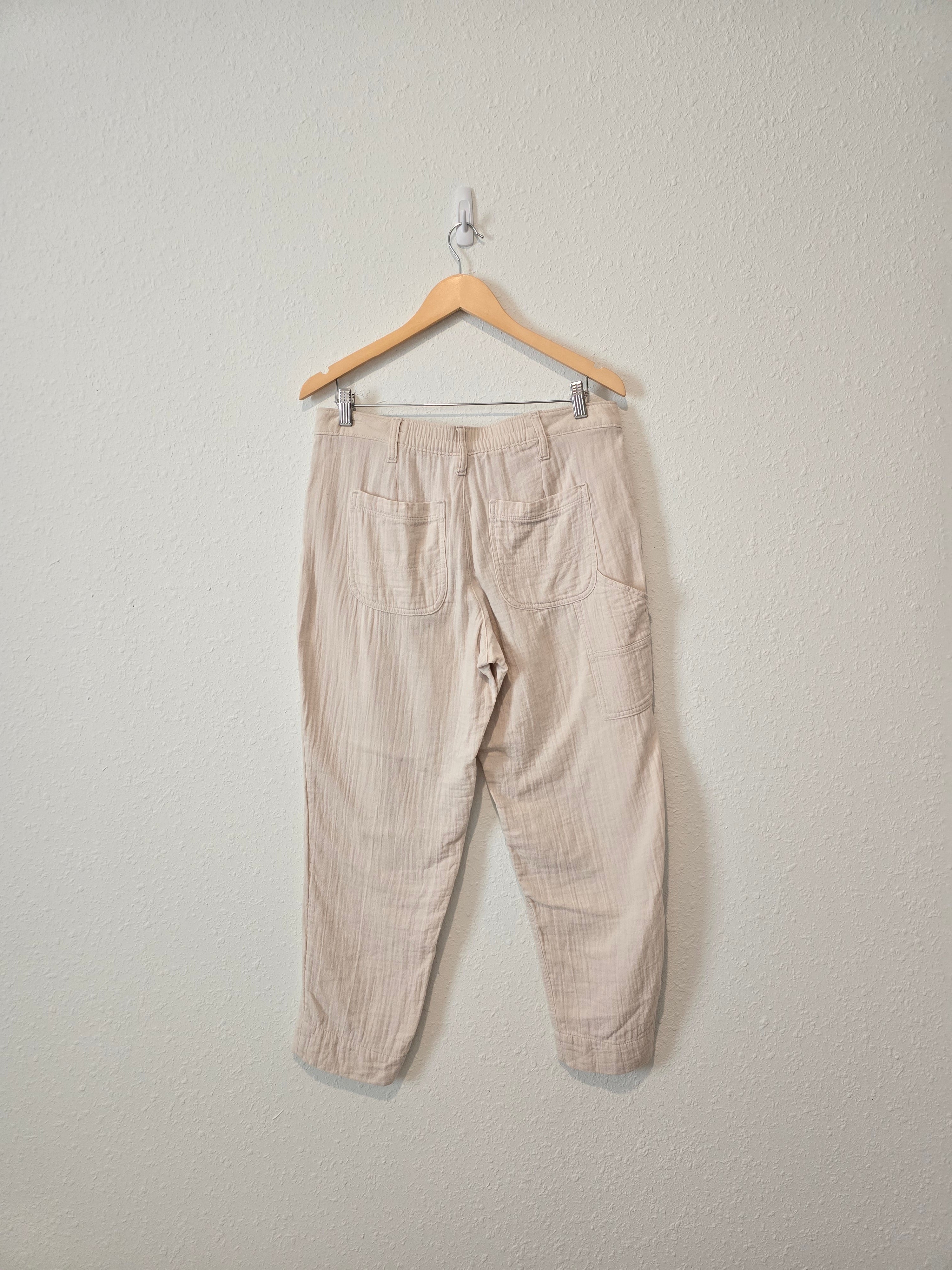 Neutral Gauze Straight Pants (8)