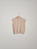 Mock Neck Sweater Tank (M)