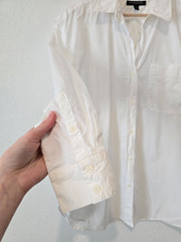 Oversized Cotton Button Up Shirt (S)