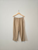 Tencel Linen Straight Pants (S)