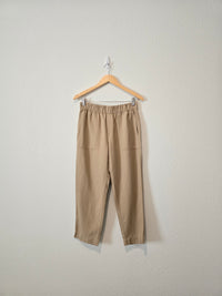 Tencel Linen Straight Pants (S)