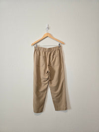 Tencel Linen Straight Pants (S)