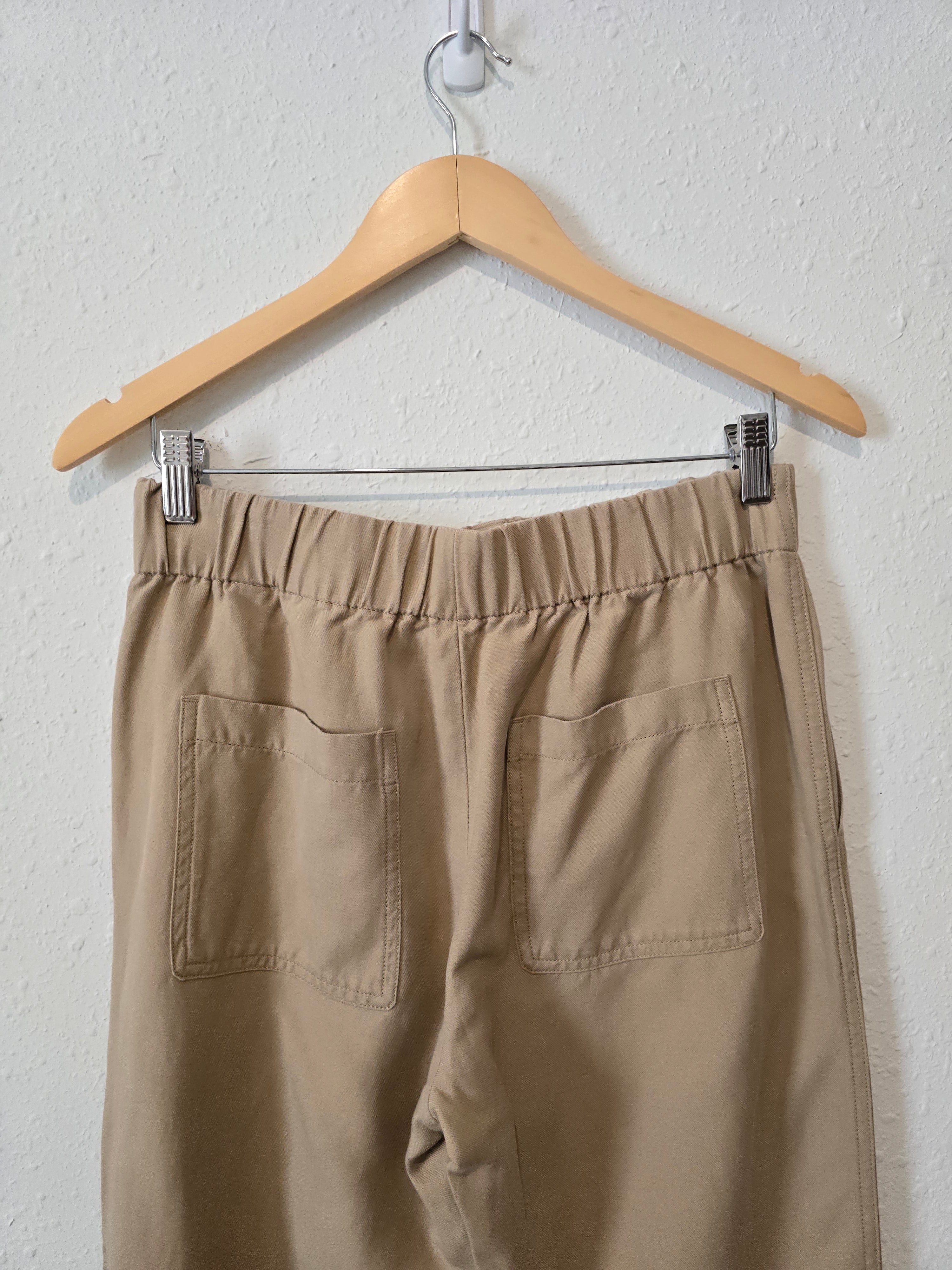 Tencel Linen Straight Pants (S)