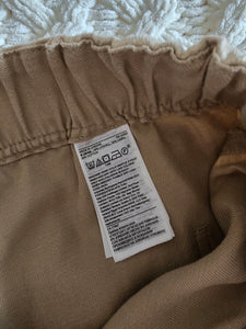 Tencel Linen Straight Pants (S)