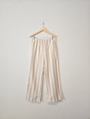 NEW Wide Leg Striped Pants (M)