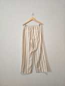 NEW Wide Leg Striped Pants (M)