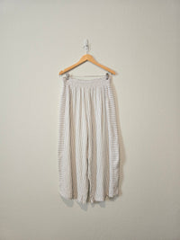 Flowy Wide Leg Gauze Pants (1X)