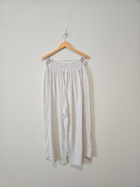 Flowy Wide Leg Gauze Pants (1X)