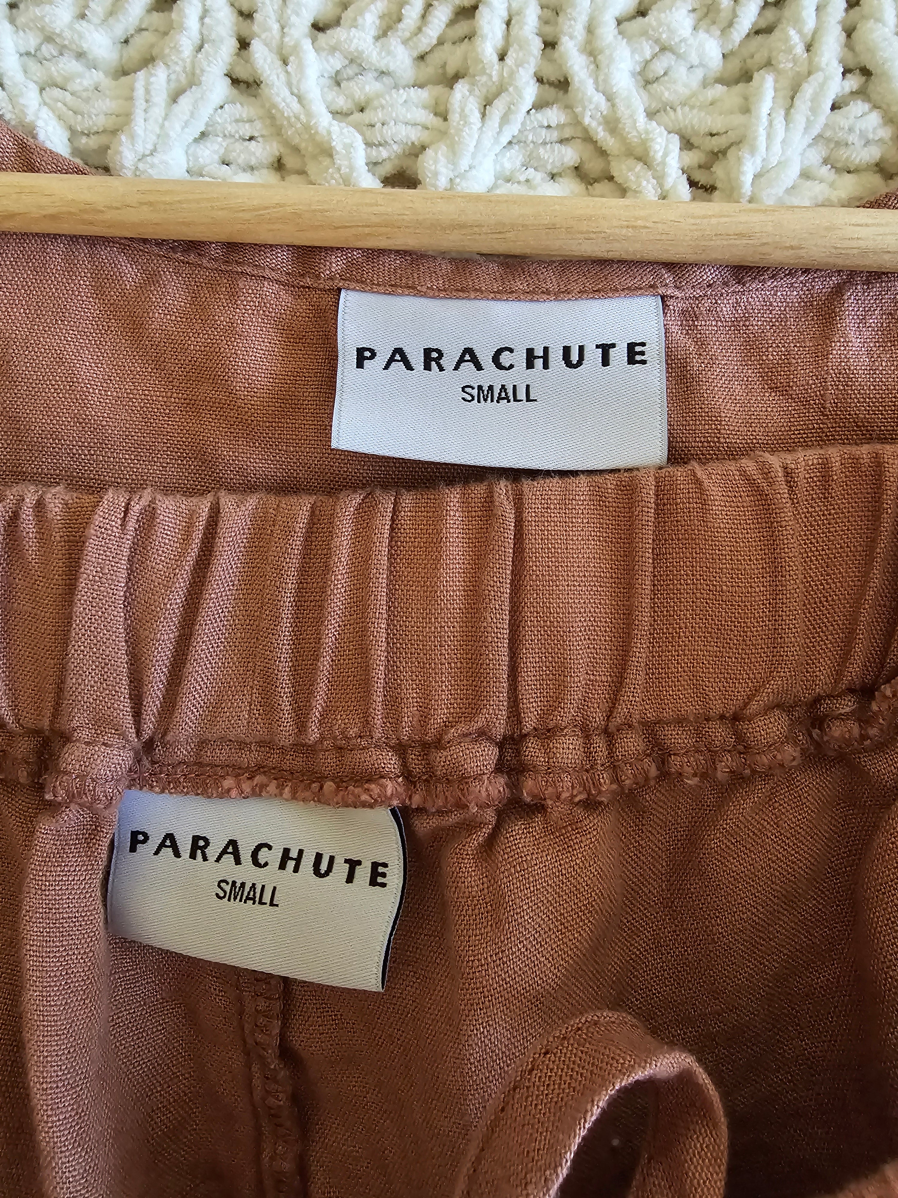 Parachute Linen Shorts Set (S)