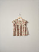 A&F Floral Ruffle Top (M)