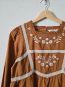 NEW Boden Floral Embroidered Top (XS)