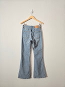 Urban Light Wash Flare Jeans (27)