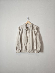 Vintage Oat Button Up Jacket (1X)