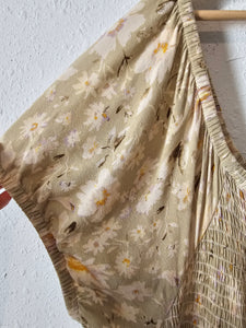 Floral Smocked Mini Dress (XXL)