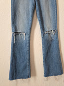 Mother Ankle Fray High Rise Jeans (26)