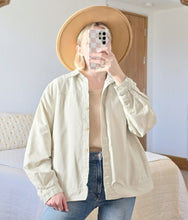 Load image into Gallery viewer, Vintage Oat Button Up Jacket (1X)
