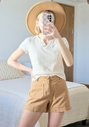 Loft Camel Pocket Front Shorts (2)