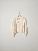 Cashmere Button Up Sweater (M)