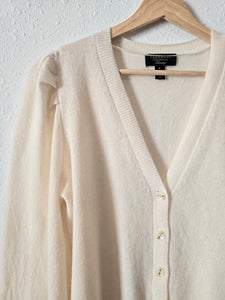 Cashmere Button Up Sweater (M)