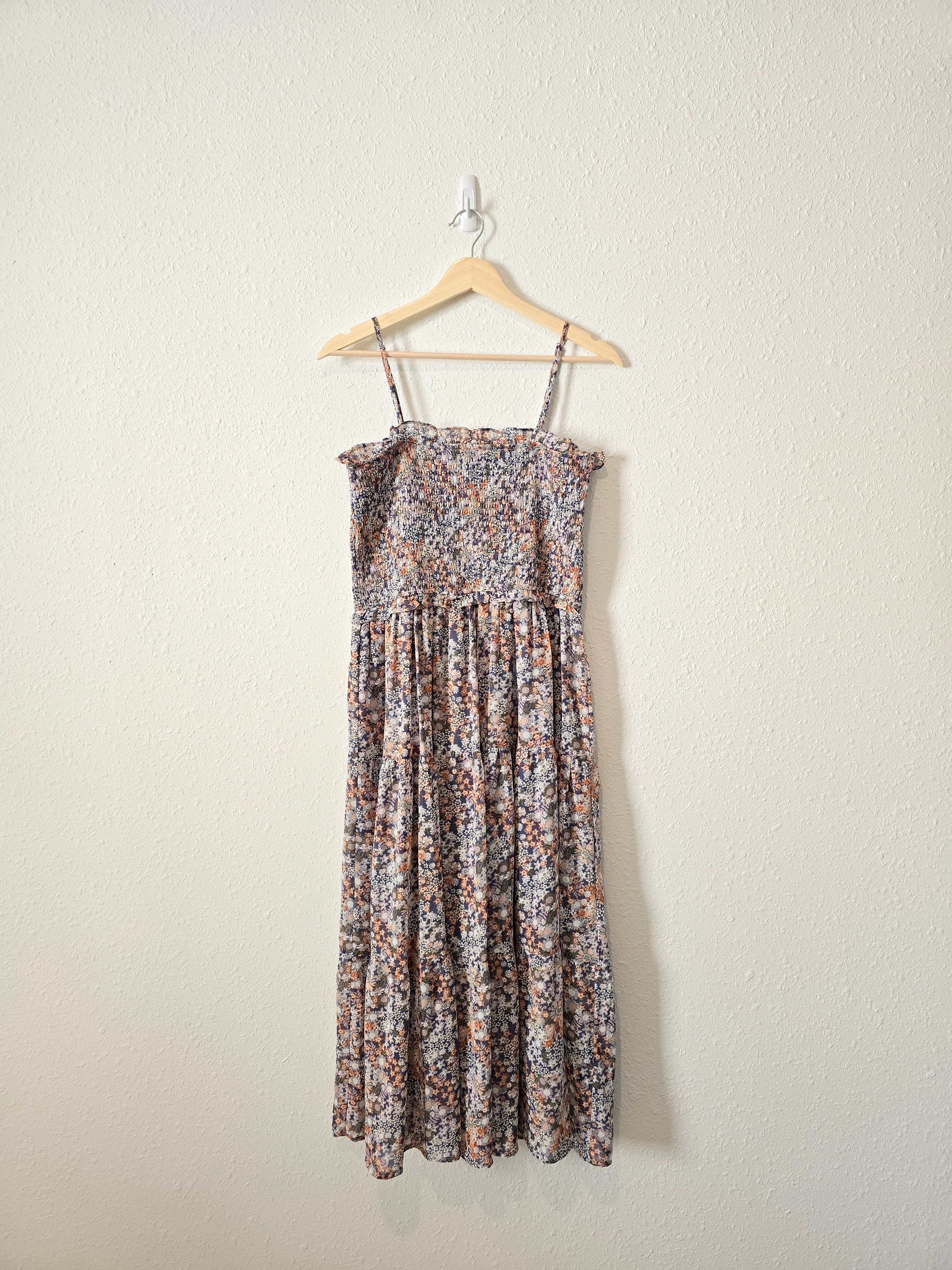 Boutique Floral Midi Dress (L)