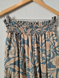 Floral Wide Leg Pants (M)