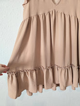 Load image into Gallery viewer, Altar&#39;d State Neutral Ruffle Dress (S)
