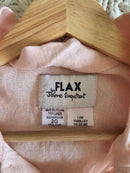 Flax Pink Linen Button Up (2X)