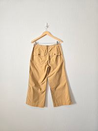 Mustard Wide Leg Pants (4/6)