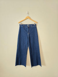 High Rise Wide Leg Jeans (L)