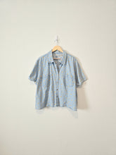 Load image into Gallery viewer, Vintage Floral Denim Button Up (3X)
