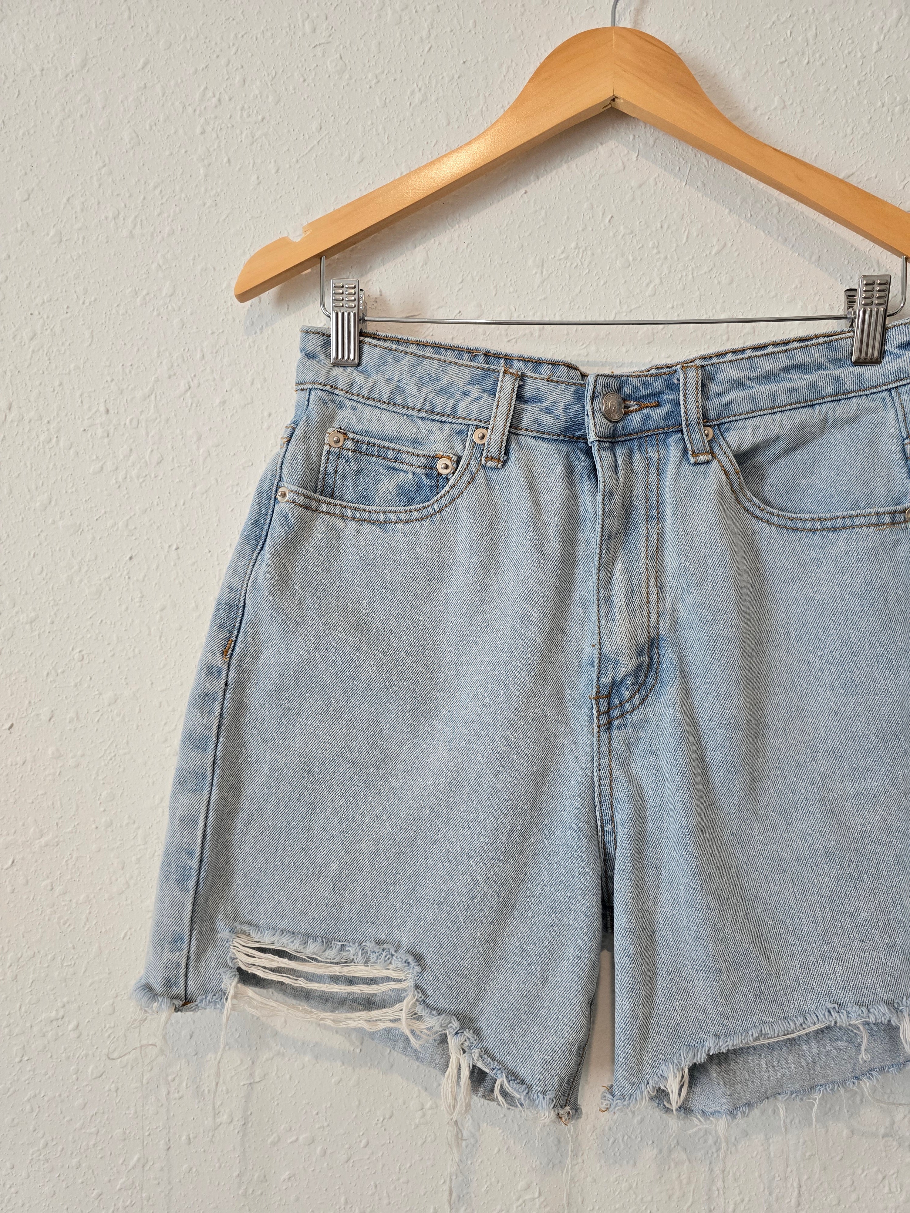 Princess Polly Relaxed Denim Shorts (6)