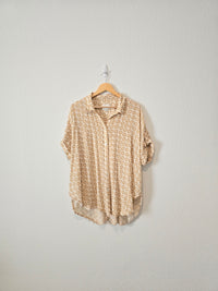 Oversized Sun Button Up (L)