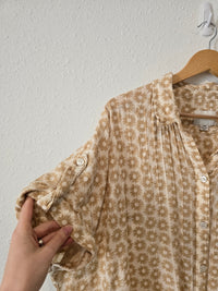 Oversized Sun Button Up (L)