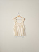 Load image into Gallery viewer, Madewell Knit Ruched Strap Tank (L)
