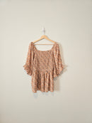 Hayden Floral Smocked Top (L)