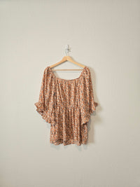 Hayden Floral Smocked Top (L)