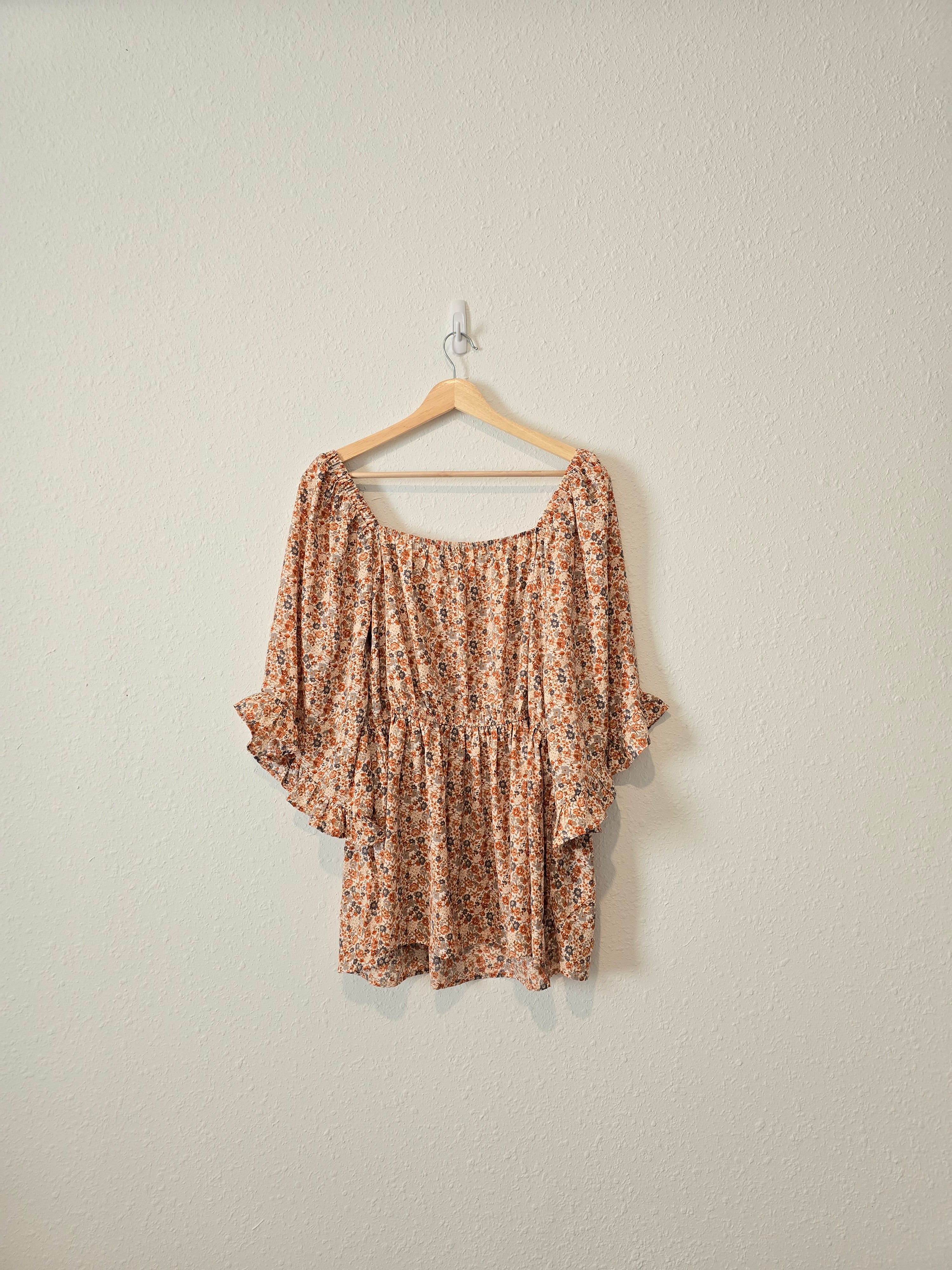 Hayden Floral Smocked Top (L)