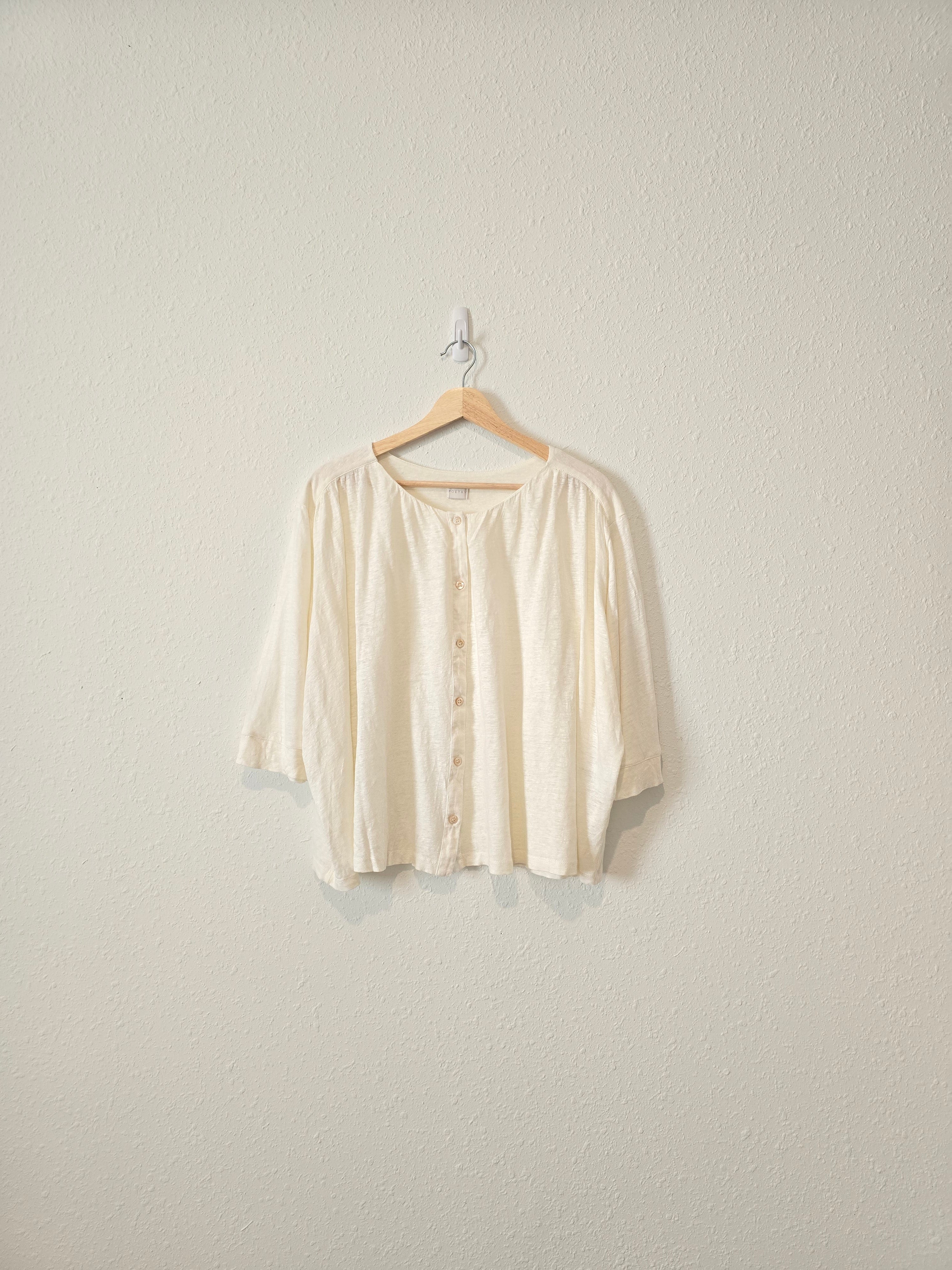 Poetry Flowy Linen Blouse (14)