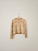 Mustard Floral Cardigan (XS)