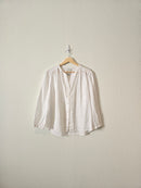 White Linen Button Up (S)