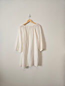 White Gauzy Coverup Dress (L)