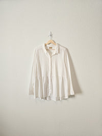 White Cotton Button Up (XL)