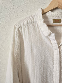 White Cotton Button Up (XL)