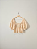 By Together Puff Sleeve Top (S)