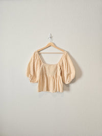 By Together Puff Sleeve Top (S)