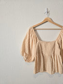 By Together Puff Sleeve Top (S)