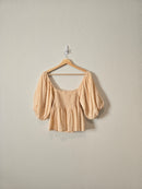 By Together Puff Sleeve Top (S)