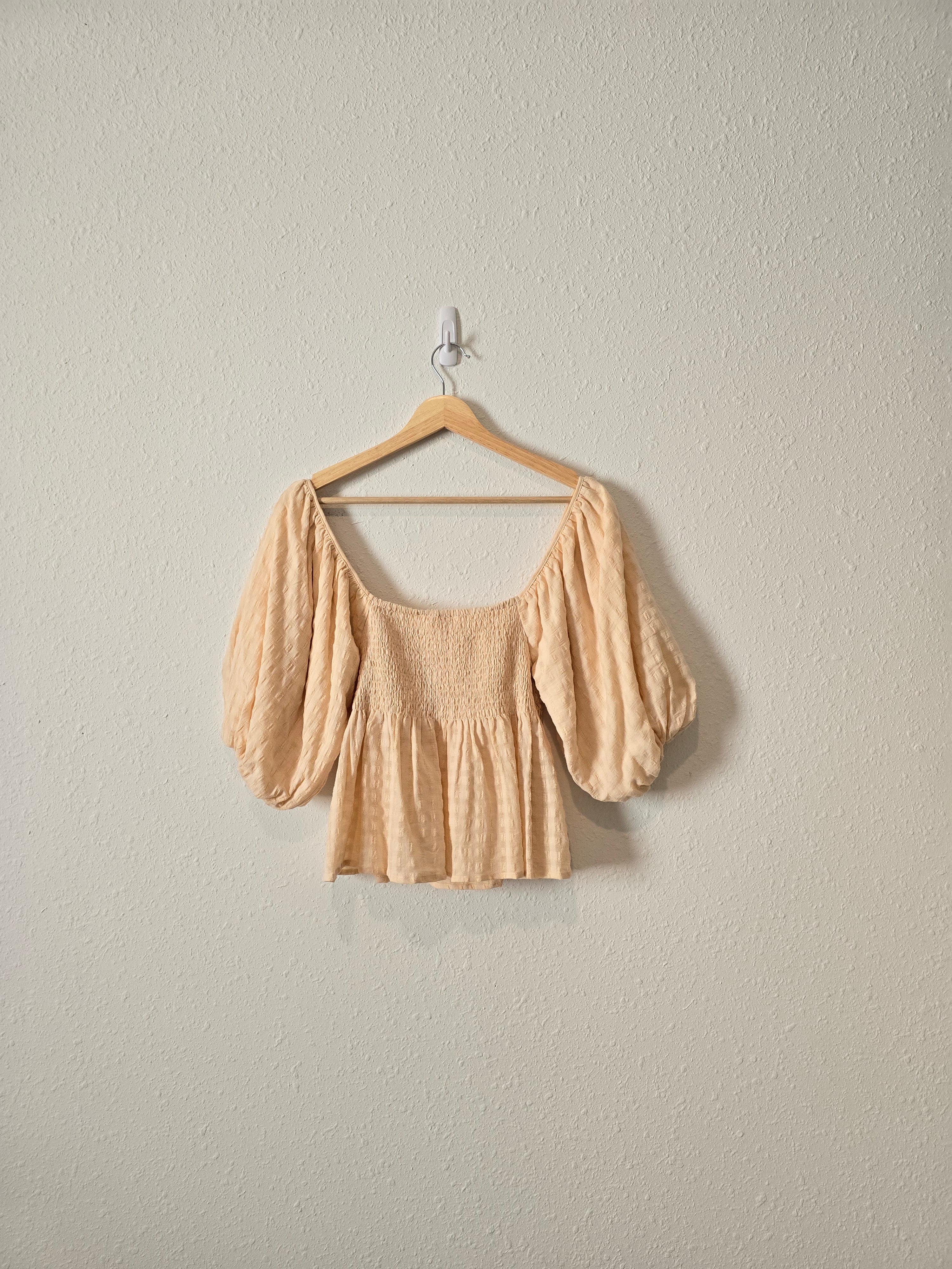 By Together Puff Sleeve Top (S)