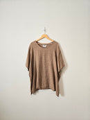 Flax Earthy Linen Top (3X)